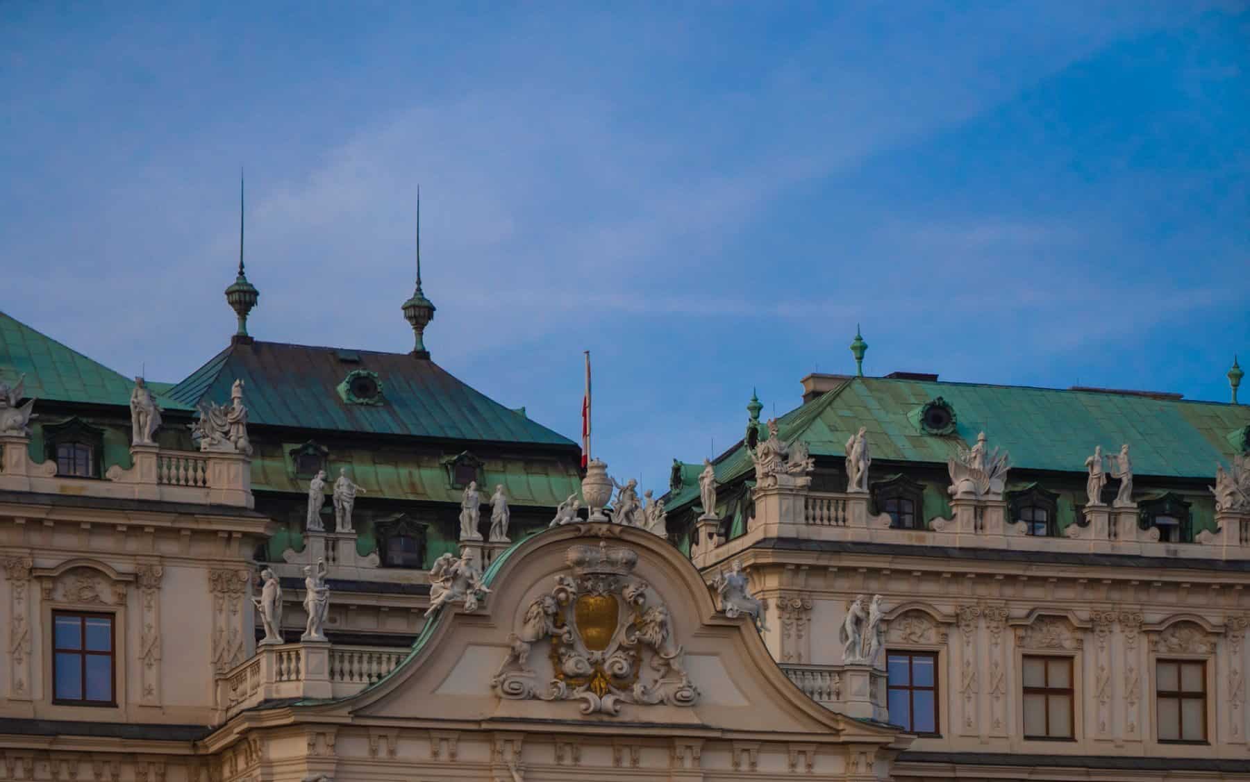 Patina on a Copper roof